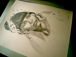 Maderiana retrato làpiz