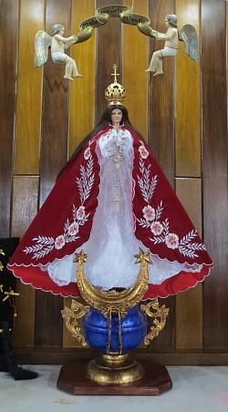 Maderiana restauración Virgen
