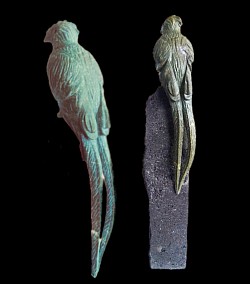 QUETZAL labrado en jade