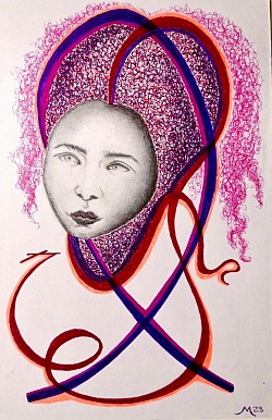 Dibujo a bolígrafo, Maderiana