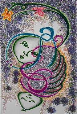 Dibujo a bolígrafo, Maderiana