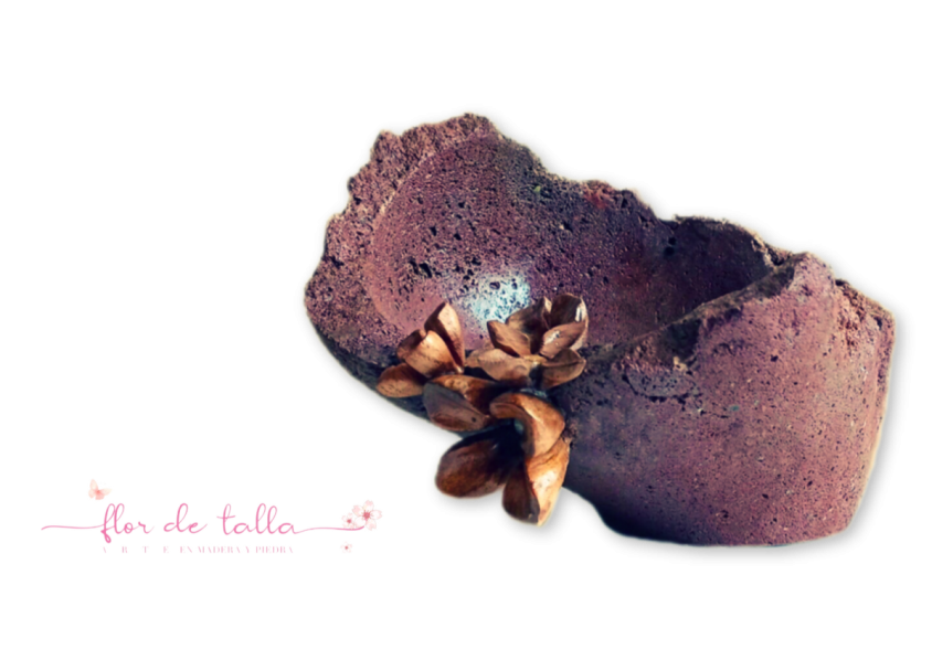 flor de talla maderiana