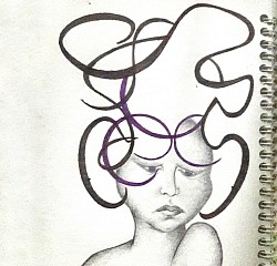 Dibujo a grafito y tinta