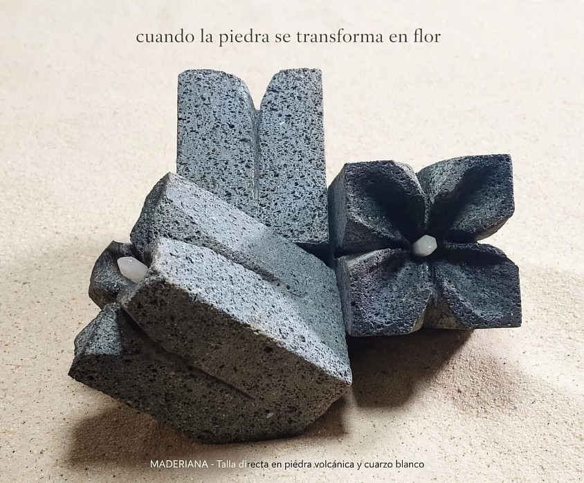 …cuando la piedra se transforma en flor…
