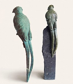QUETZAL labrado en jade