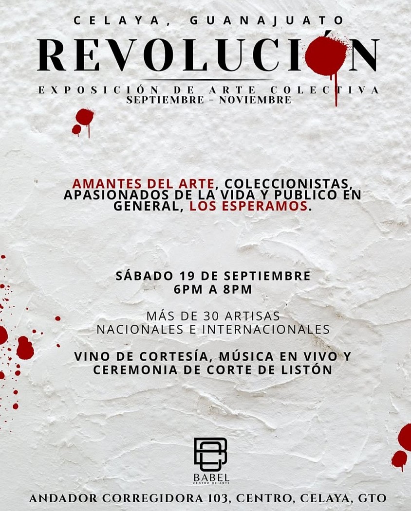 Muestra colectiva de Arte en Celaya, Guanajuato
